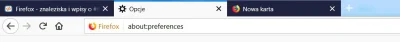 Cabajo - Da się w tym nowym #firefox zmienić kolor otwartych kart na jaśniejszy? Ten ...