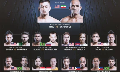 puncher - ONE Championship 52: Throne of Tigers

Throne of Tigers: Kamal Shalorus v...