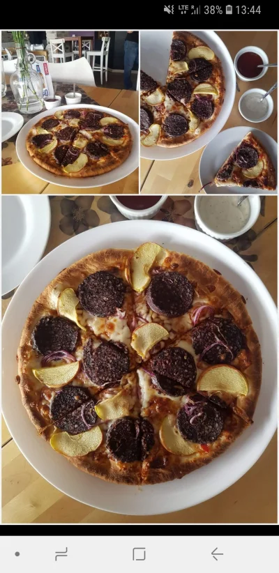Ragafewee - Prawdziwa pizza polaka kaszaneczka, cebulka i jabłko #polak