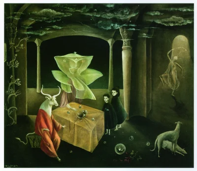 M.....a - Leonora Carrington - brytyjska malarka surrealistyczna. Od dziecka krnąbrna...