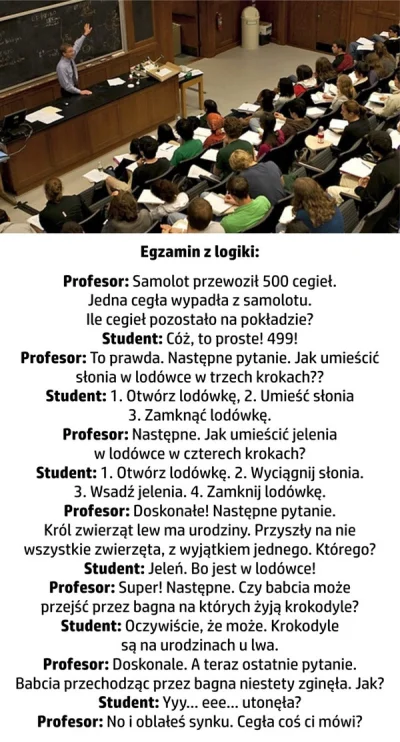 tajemniktv - ( ͡° ͜ʖ ͡°)

#humorobrazkowy #heheszki #zarcik #student #profesor #ucz...