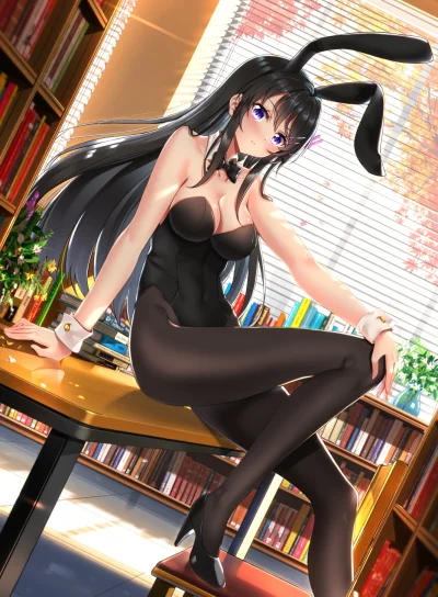 l.....f - #randomanimeshit #seishunbutayarou #maisakurajima #bunnysuit #anime #pixiv ...