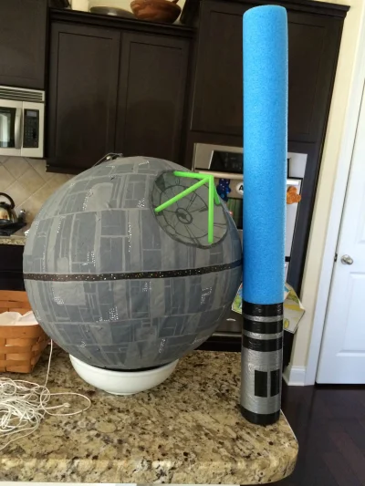 rMp77 - Death Star Pinata! Dla mnie zdecydowanie #ojciecroku 
DIY

SPOILER

#starwars...