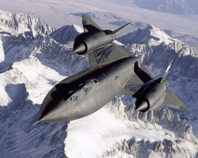 angelo_sodano - Lockheed SR-71 Blackbird nad górami Sierra Nevada, Grudzień 1994
#va...