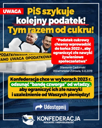 doniczkanawykopie - Na Osłodzenie Świąt dla wyborców PIS-u "Podatek Cukrowy" od PIS. ...