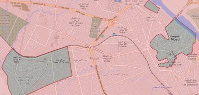 matador74 - Mosul - tereny pod kontrolą ISIS

po prawej Stare Miasto a po lewej ter...