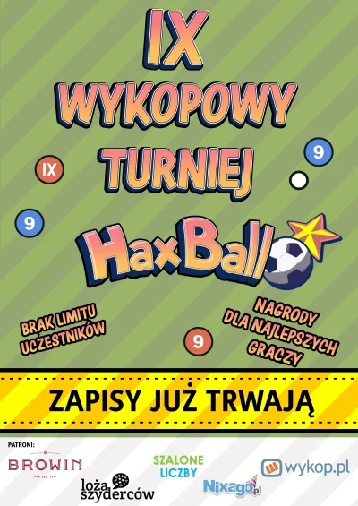 Zatwardzenie - Nagrody główne dla finalistów w IX wykopowym turnieju #haxball funduje...