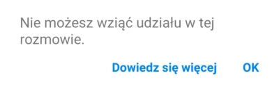 marasgruszka - Wiecie o co kaman? Na żadnej konwersacji na Messenger że nie mogę wysł...