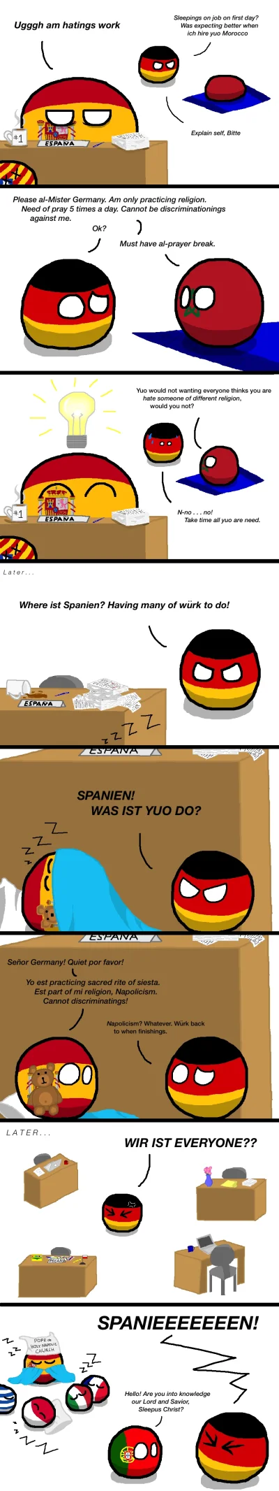 Zalbag - #polandball #heheszki #humorobrazkowy #pracbaza #hiszpania #religia 
( ͡° ͜...