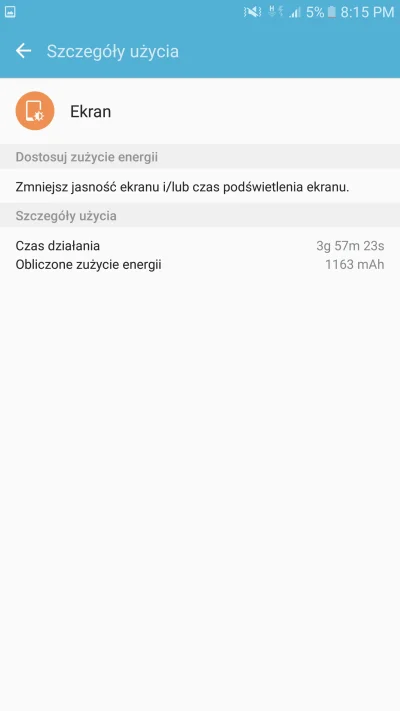 xtechx - Mireczki, bateria w S7 Edge to jakies gowno. 
14h dzialania, max 3,5/4h SOT...