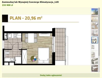 wiecznybeton - Przeglądam sobie oferty mieszkań w Warszawie i z ciekawości zerknąłem ...