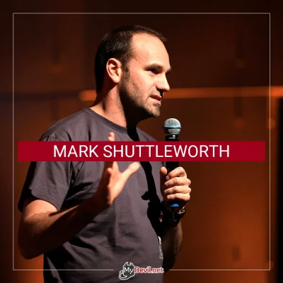 MyDevil - Mark Shuttleworth to nie tylko właściciel Canonical Software firmy zajmując...