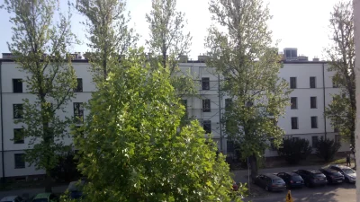 lewymaro - @lechwalesa: Warszawa z okna bloku