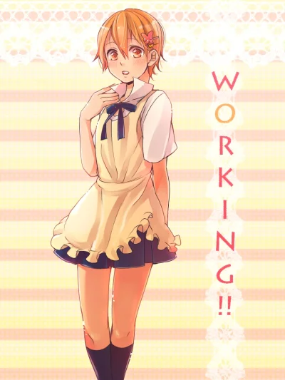 kedzior1916 - #randomanimeshit #working #wagnaria #mahiruinami