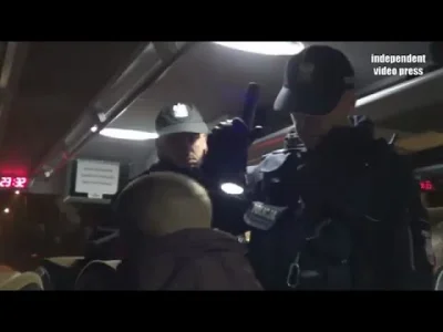 A.....o - Oto nagranie wideo jak policja nęka i przeszukuje osoby jadące i wracające ...