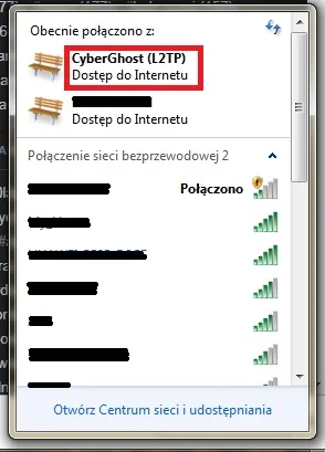 jestemburakiem - mirki, pomocy. nie mam internetu odkąd cyberghost zainstalował sobie...