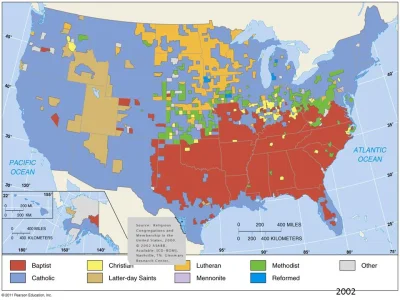 szkorbutny - Mapa religii chrześcijańskich w USA
https://slideplayer.com/slide/57529...