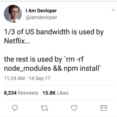 JarJobscom - Netflix czy npm install u Was żre więcej transferu? ;)
Oferty pracy dla...