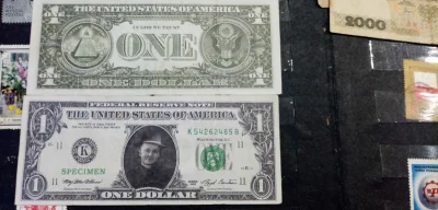Pan_Grys - Mirki. Znalazłem stary klaser na strychu a w nim 2 banknoty 1$. W wyszukiw...