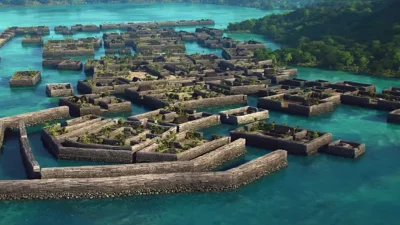 Gorti - Budowniczy Nan Madol na początku stworzyli sztuczne wyspy. Ściślej rzecz bior...