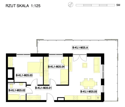 krystianpe - Cześć. Co sądzicie o poniższym układzie mieszkania (64m + balkon 29m)? P...