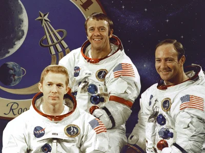 Mjj48003 - 5 lutego - tego dnia 1971 roku załogowa misja Apollo 14 wylądowała na Księ...