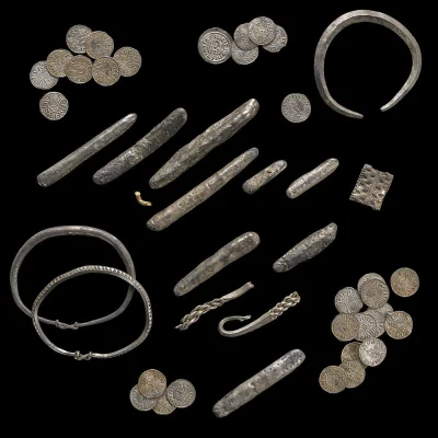 Zwiadowca_Historii - Ogromny skarb Wikingów znaleziony w Watlington na terenie Anglii...