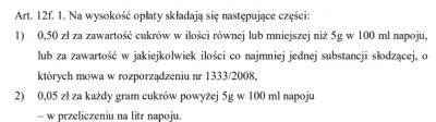 marcobolo - @janekplaskacz: no niezbyt mniej, bo dla wszystkich napojów poniżej 5 g c...