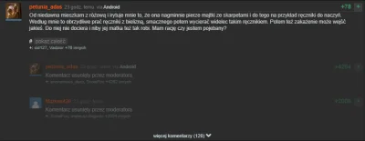 aimiejegoczterdziesciicztery - Wpis w gorących, w których dwa komentarze z największą...