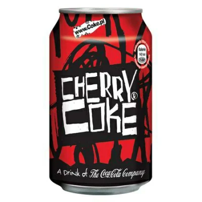 motorak - Fajno by było gdyby coca cola wypuściła kolekcjonerską Cherry Coke taką jak...