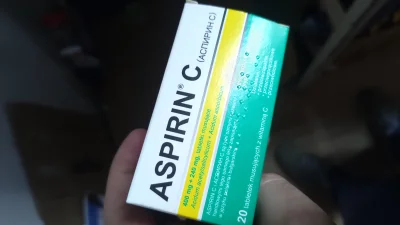 rondelkowy - Witam, mam pytanie odnośnie aspiryny. Zakupiona dzisiaj w jednej z aptek...