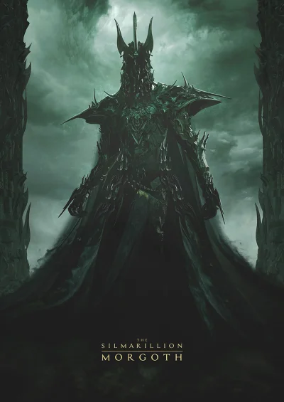 enforcer - "Morgoth - The Silmarillion" - Guillem H. Pongiluppi
#digitalart #lotr #f...