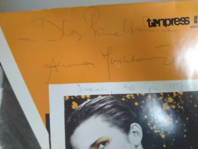 Lardor - I jest płyta z Autografem. #annajurksztowicz #vinyl #lata80 #80s #retro