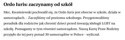 tpap - Ordo Iuris przyznaje się że jest obecne w szkołach.
tak, to jest dokładnie te...