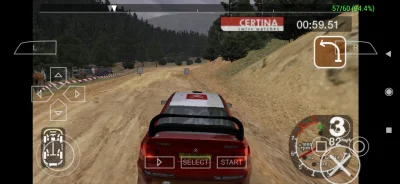 jedlin12 - Colin Mcrae Rally 2005. Na telefonie działa pryma sort. No może poza małym...