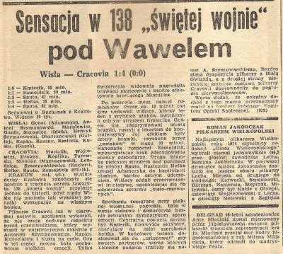 fullversion - Pasy z okręgówki leją Wisłę z ekstraklasy

1975

Drugi rok meczów o...
