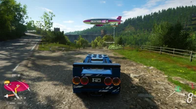 SebaD86 - Jak to sterowiec #forzathon atakuje mnie. Przecież mam prawo zbierać punkty...