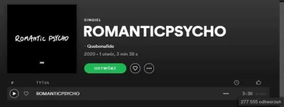 iacenzo777 - #quebonafide #rap #polskirap 

Ponoć rekord na polskim Spotify w ilośc...