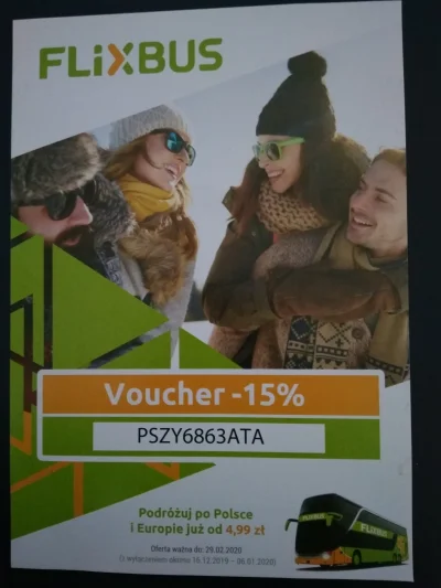 Archon24 - #flixbus kodzik za osocze oddane, sam nie skorzystam więc może ktoś inny