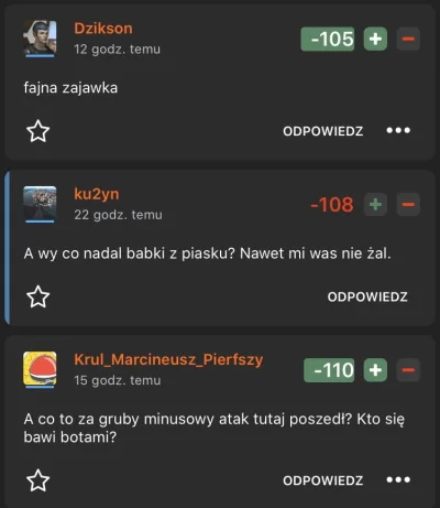 ku2yn - Kiedy jesteś na drugim miejscu ze 108 minusami i wyprzedza cie koleś z -110 p...