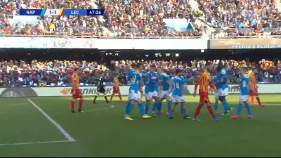 KrzysztofBosakFan - Arkadiusz Milik, Napoli [1]:1 Lecce
#mecz #golgif #golgifpl #ser...