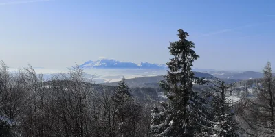widmo82 - @ZielonyZwyboru: Wczorajszy widok z Jaworzyny -> Tatry słowackie 40km !!
