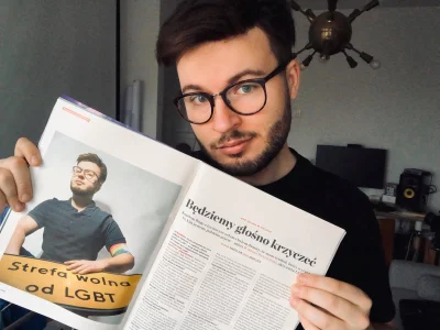 P.....a - W dzisiejszym Newsweeku oraz Wprost mówię o strefach wolnych od LGBT oraz n...