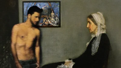 InphireZone - Kilka dni temu zainteresowałem się Matką Whistlera. W sensie artystyczn...