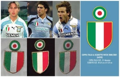 C.....D - Takie Lazio założone w 1900 roku na 100-lecie klubu w 2000 roku wygrało Scu...