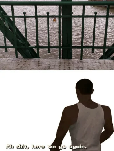 kris006 - Most Tumski zaraz po remoncie i usunięciu miliona słodziaśnych kłódek od za...