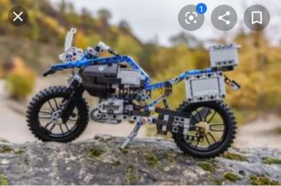 DMMotoAdventures - A tu motocykl od Lego, co wygląda jak oskubana kura. Chinol chyba ...