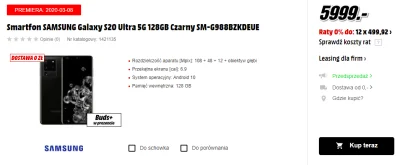 E.....D - https://mediamarkt.pl/lp-smartfony-samsung-galaxy-s20
XDDDDD
Ale prychłem...