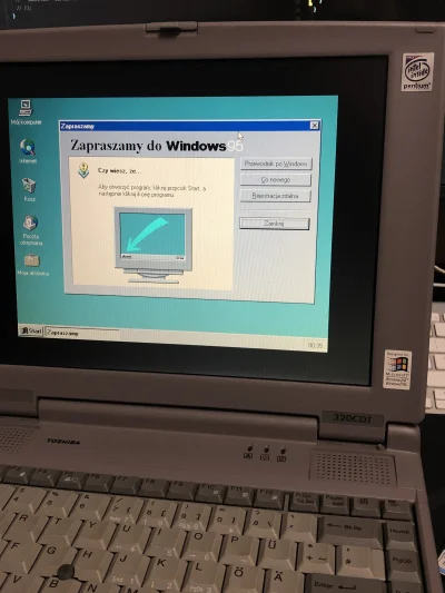 programistaNie15k - Zapraszam do Windowsa 95. Tylko spokojnie, wchodzić pojedynczo, d...