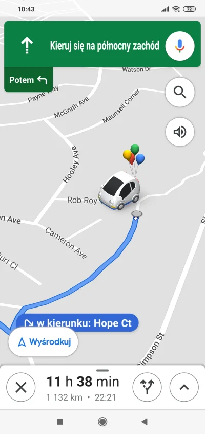 yeloneck - W google maps możecie teraz jeździć urodzinowym samochodem ( ͡° ͜ʖ ͡°)
#g...